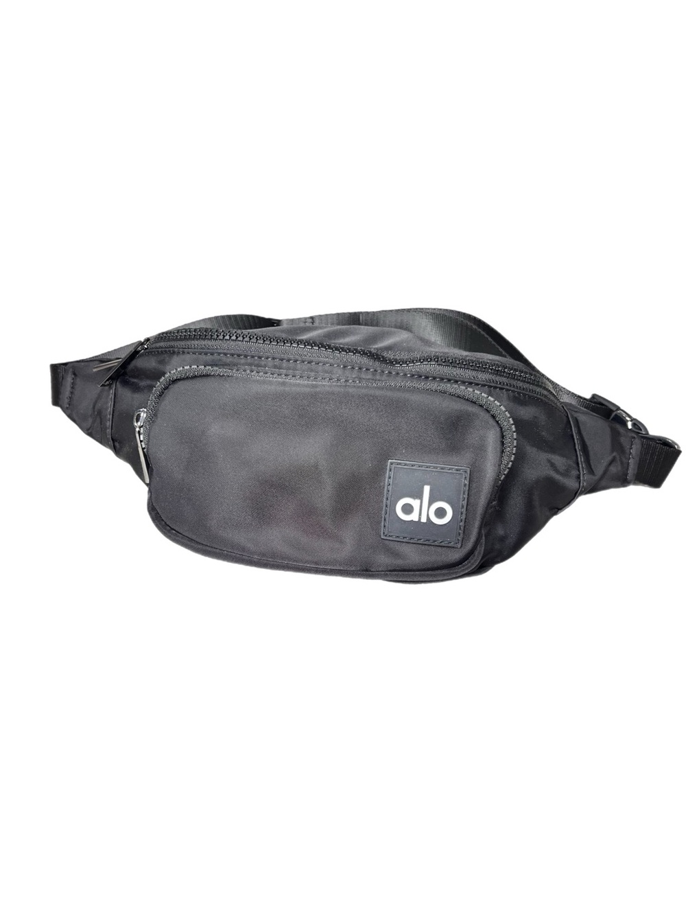 ALO Yoga Black Crossbody Belt Bag - Picture 2 of 6